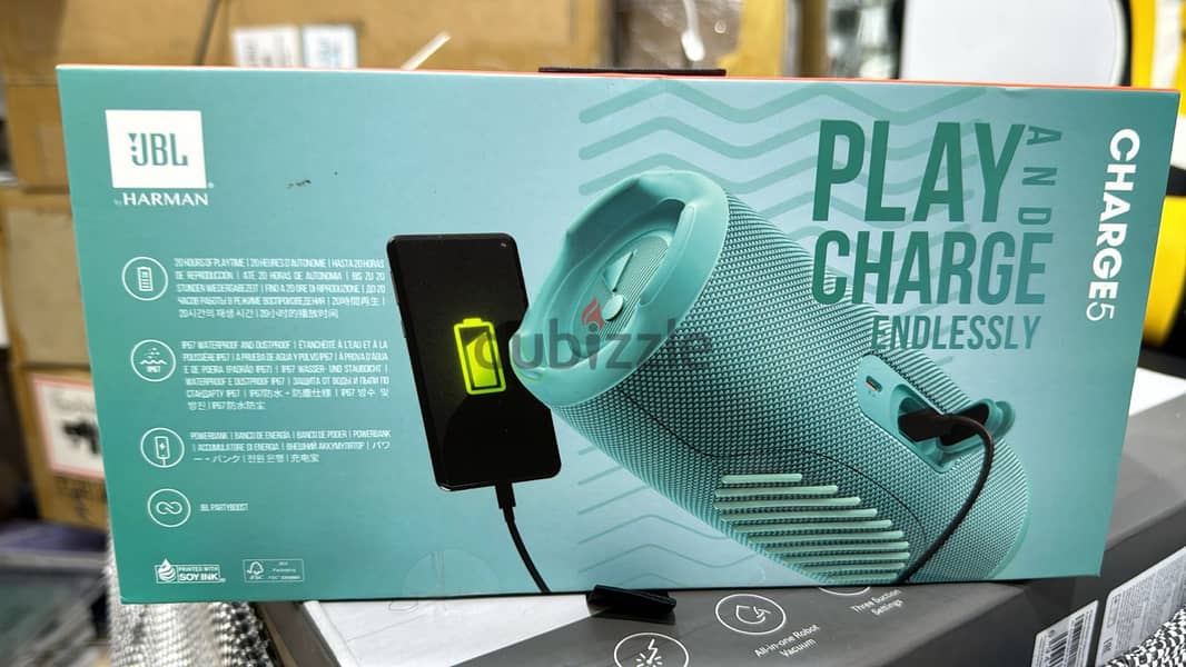 Jbl charge 5 teal 1