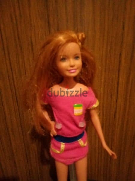 STACIE Barbie Smaller Sister Mattel used Good dressed doll bend legs 3