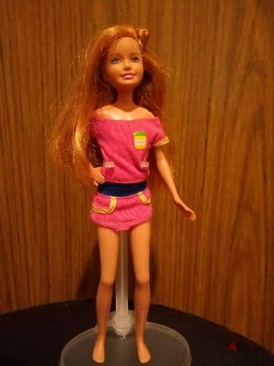 STACIE Barbie Smaller Sister Mattel Good dressed doll bend legs=18$