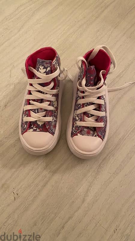 converse baby girl shoes chuck taylor  all star tuylar for sale 0