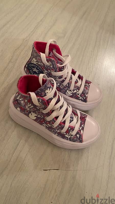 converse baby girl shoes chuck taylor  all star tuylar for sale 2