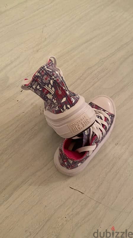 converse baby girl shoes chuck taylor  all star tuylar for sale 4