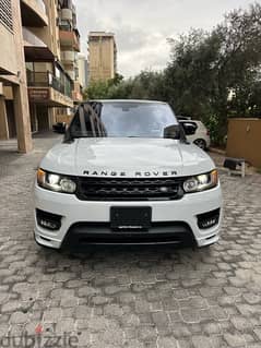 Range Rover Sport V8 autobiography 2016 white on red & black 0