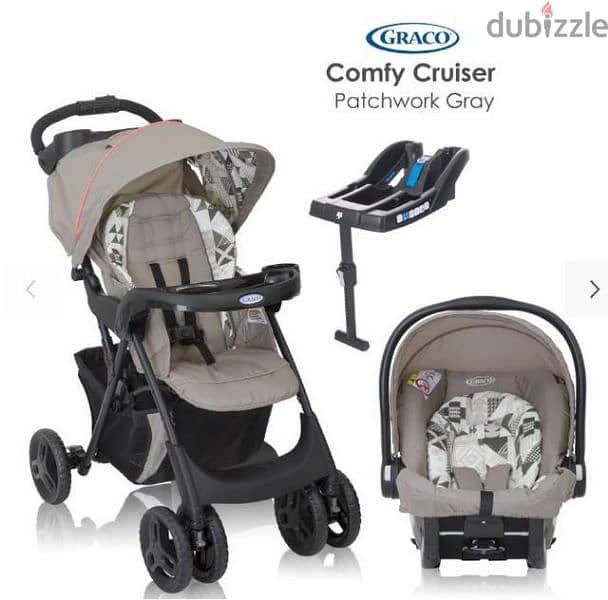 Graco comfy Cruiser-travel system 0