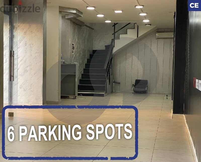 6 parking spots -2 FLOORS-Jal El Dib, Metn/جل الديب, متن REF#CE113360 0