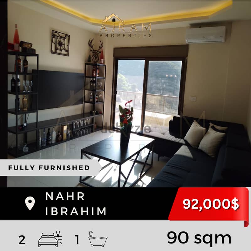 Nahr Ibrahim | 90 sqm | Fully Furnished 1