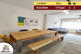 Achrafieh 117m2 | Furnished/Equipped | Prime Location | PA | 0