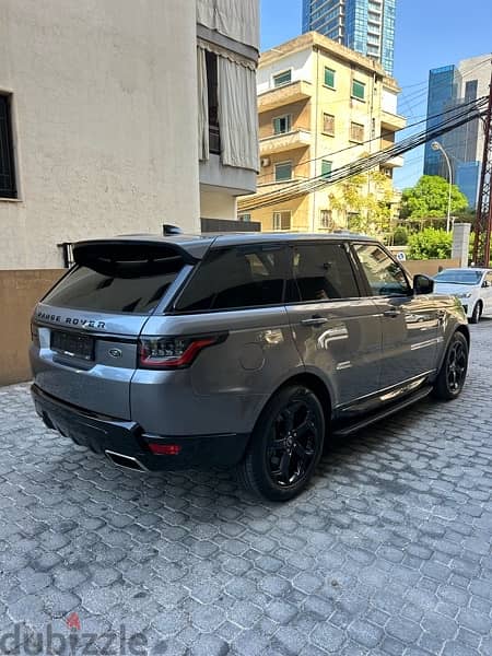 Range Rover Sport V6 HSE 2020 gray on black (clean carfax) 4