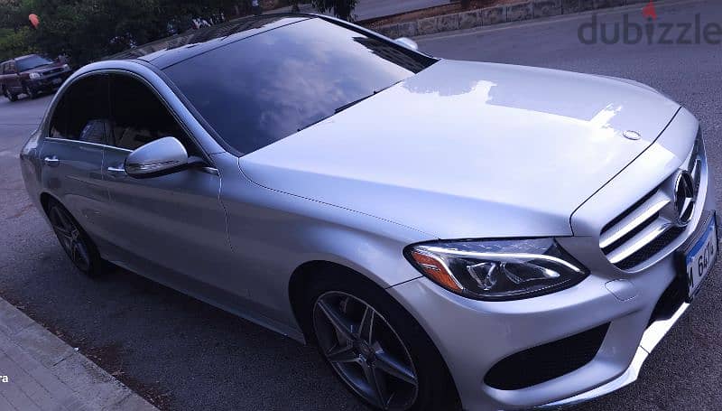 Mercedes-Benz C-Class 2015 (WITHOUT THE PLATE NUMBER) بلا الرقم المميز 2