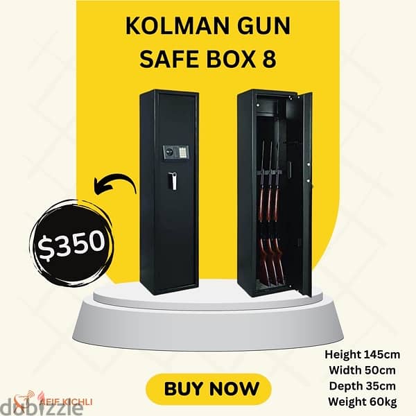 Kolman Safe Box all Sizes خزنات حديد جميع المقاسات 0