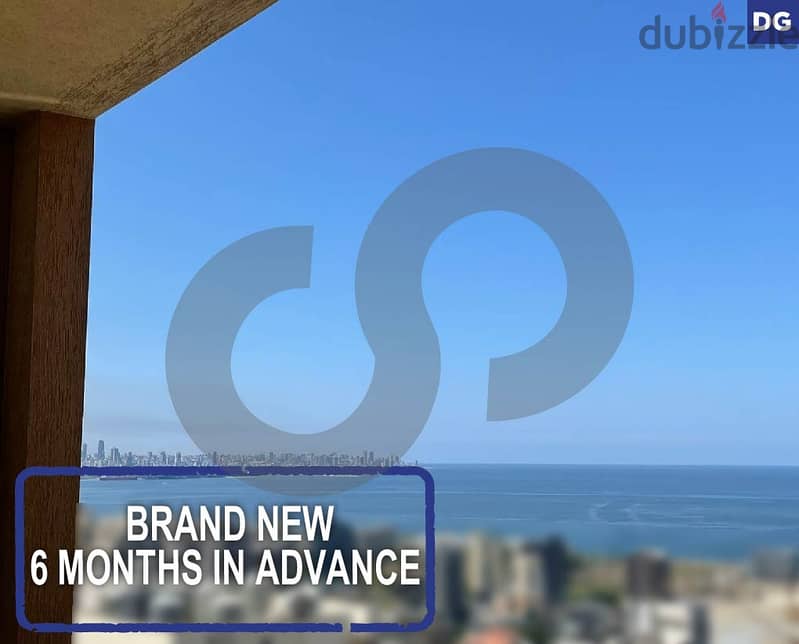 Sea view, Fully furnished, Metn, Dbayeh/الضبيه  REF#DG113382 0