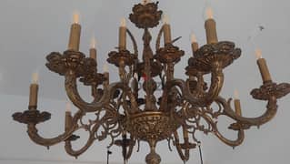 Bronze Antique Chandelier (25kg)/12 lighting bulbs 0