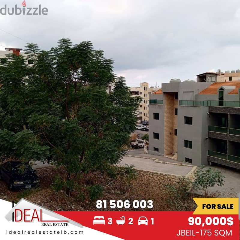 Apartment for sale in jbeil 175 SQM REF#JH17200 0