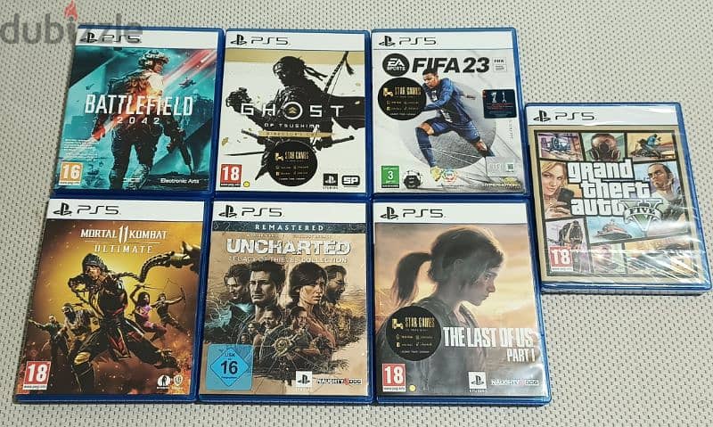 games playstation 5 and 4 and 3 sale or trade 0