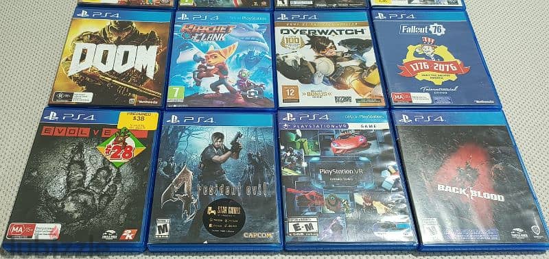 games playstation 5 and 4 and 3 sale or trade 10