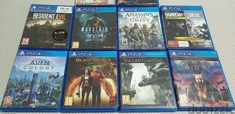 games playstation 5 and 4 and 3 sale or trade 12