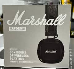 Marshall Major IV headphone black 0