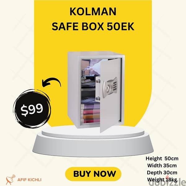 Kolman Safe Box all Sizes خزنات حديد جميع القياسات 10