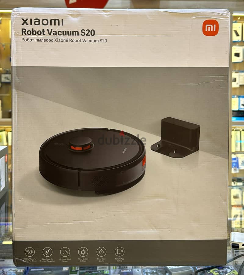 Xiaomi Robot Vacuum S20 black 0