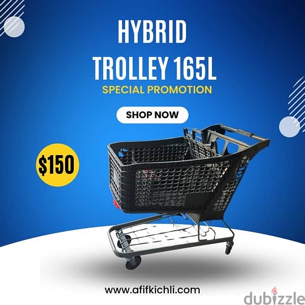 Trolley & Basket for Supermarket , Stores, building etc… 4