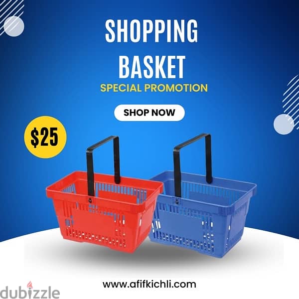 Trolley & Basket for Supermarket , Stores, building etc… 6