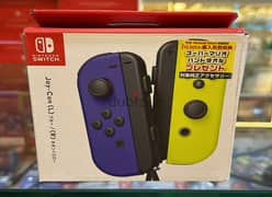 Nintendo Joy-con Neon blue/Neon yellow amazing & new offer 0