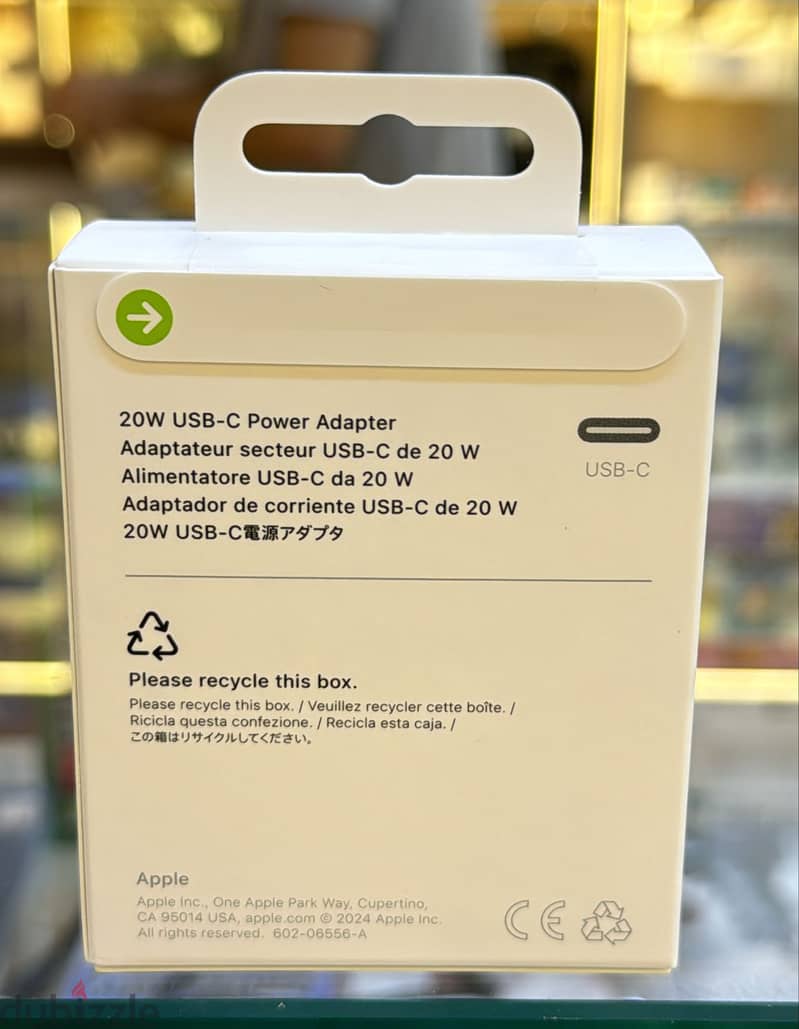 Apple usb-c 20w adapter 2pin lebanon amazing & good price 1