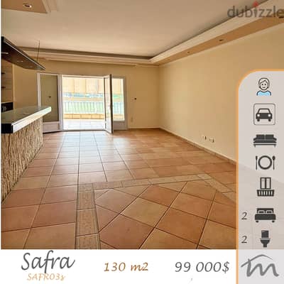 Safra | 130m²Apartment | Open Sea View | Good Building Status (Age 16)