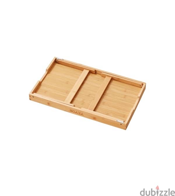 Bed tray table with folding legs (bamboo) for sale 5