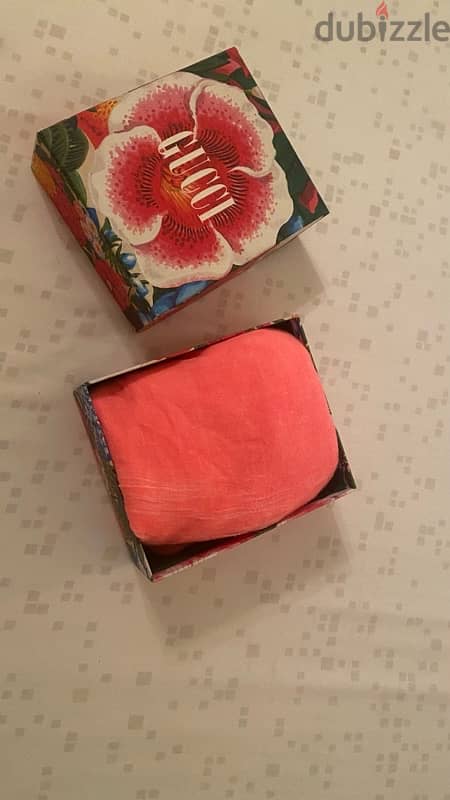 Gucci pink silk  Square Scarf for women 6