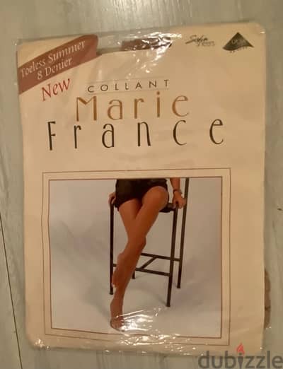 collant Marie France toeless  summer Midium Miele