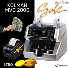 Kolman Money Counter USD EURO LBP مع كشف العملات المزورة 0