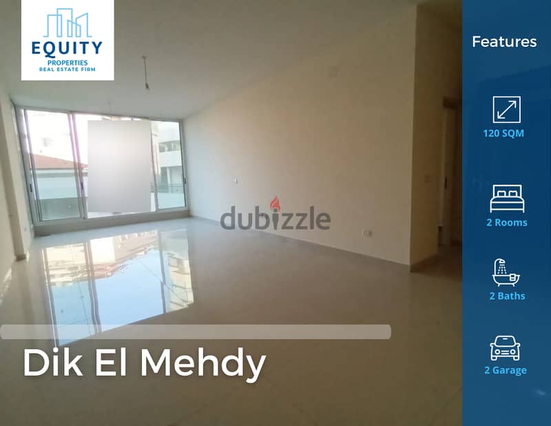 120 SQM Apartment For Sale In Dik El Mehdy شقة للبيع #CK101630 0