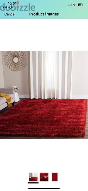 shaggy rug carpet for living or bedroom 4