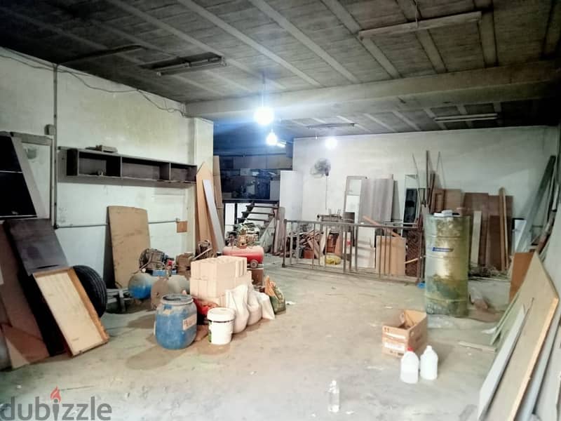 327 Sqm | 1st degree Factory For Sale In Naher El Mot 5