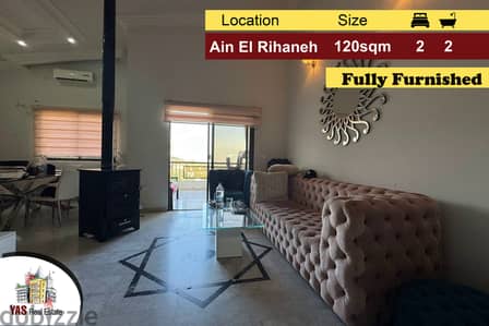 Ain El Rihaneh 120m2 | Furnished | Panoramic View | Catch | EL |