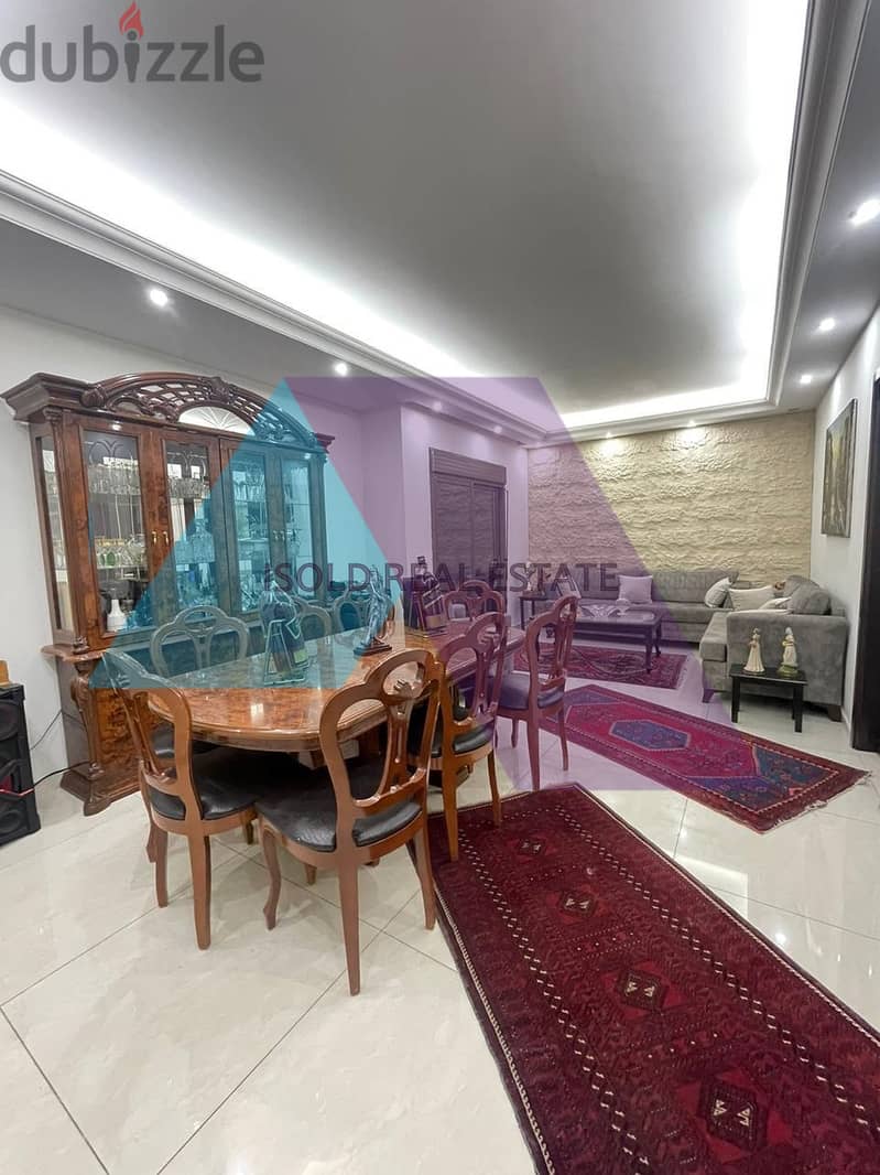 Semi-Furnished 160 m2 apartment + open view  for sale in Hazmieh 0