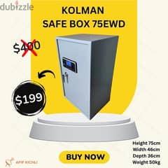 Kolman Safe Box all Sizes New 0