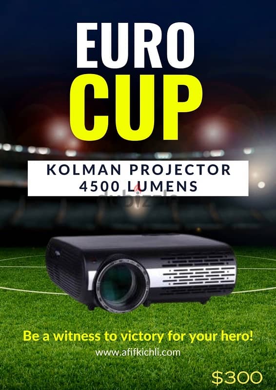 Kolman Projectors 4500 Lumens Smart New 0