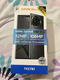 Tecno spark 20 pro plus 16ram 256gb new open box not use 190$ 0