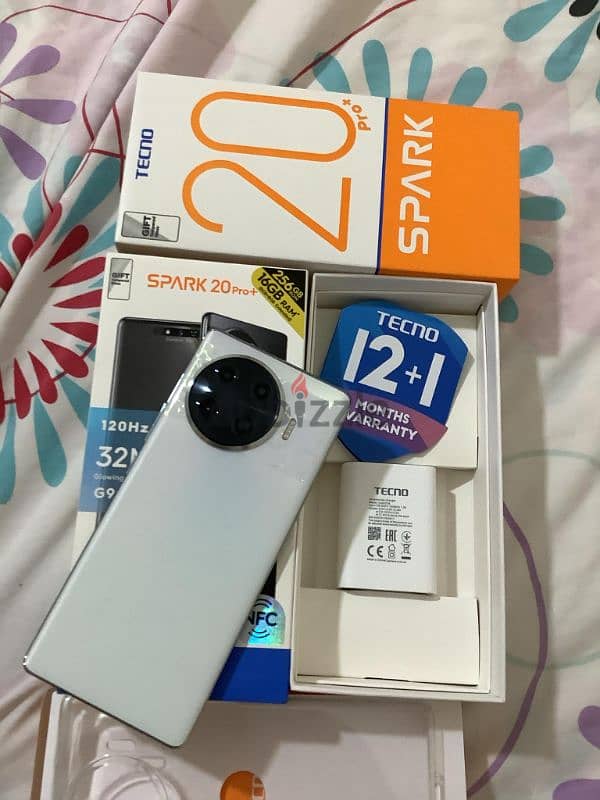 Tecno spark 20 pro plus 16ram 256gb new open box not use 190$ 4