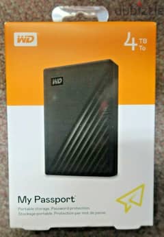 Western Digit My Passport hard disk 4tb 0