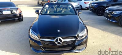 Mercedes-Benz C300 Convertible 2017 Clean carfax Black on black 0