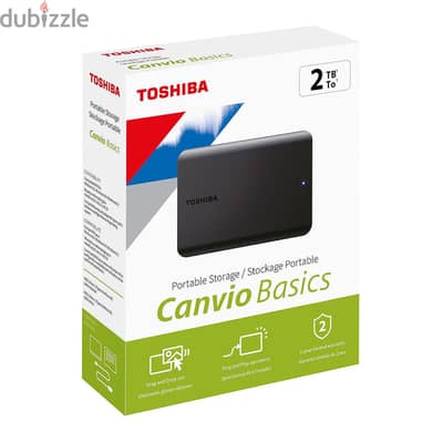 Toshiba canvio basics hard disk 2TB