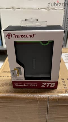 Transcend storejet 25M3 hard disk 2TB great & last offer 0