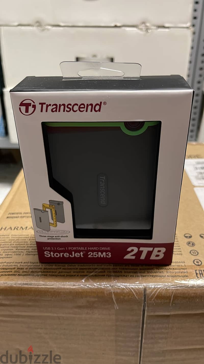 Transcend storejet 25M3 hard disk 2TB 0