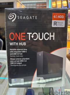 Seagate One touch hub 4tb external hard drive original & new offer 0