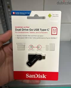 SanDisk Ultra Dual Drive Usb Type-C 32gb original & best offer 0