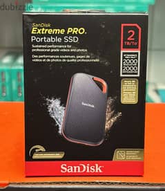 Sandisk extreme pro portable SSD 2tb up to 2000mb/s 0