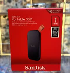 Sandisk portable SSD 1tb up tp 800mb/s amazing & good offer 0